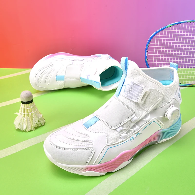 

Badminton Shoes Wear Resistant Breathable Sneakers High Quality Brand Volleyball Shoes Women Professional Handball Golf Shoes