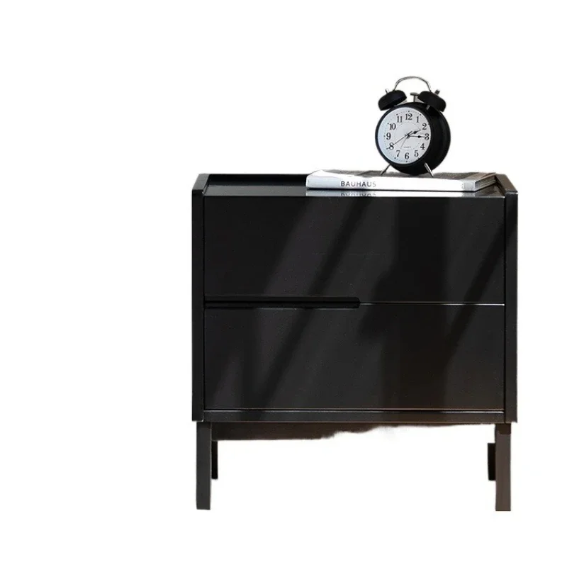 

mailbox bedside table, water-based paint Nordic, fully equipped with black, nostalgic and versatile, classic small cabinet