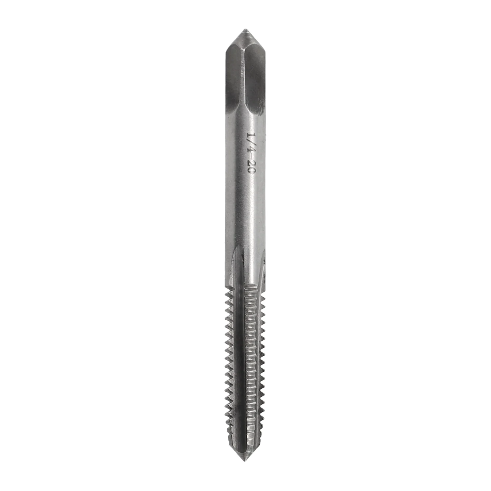 1pc 1/4-20 UNC-2B Rubinetto Filettato 70mm Punto A Spirale Flauto Acciaio Ad Alta Velocità Attacco Tubo Piastra G Rubinetto Mano toccando Strumento macchina di riparazione