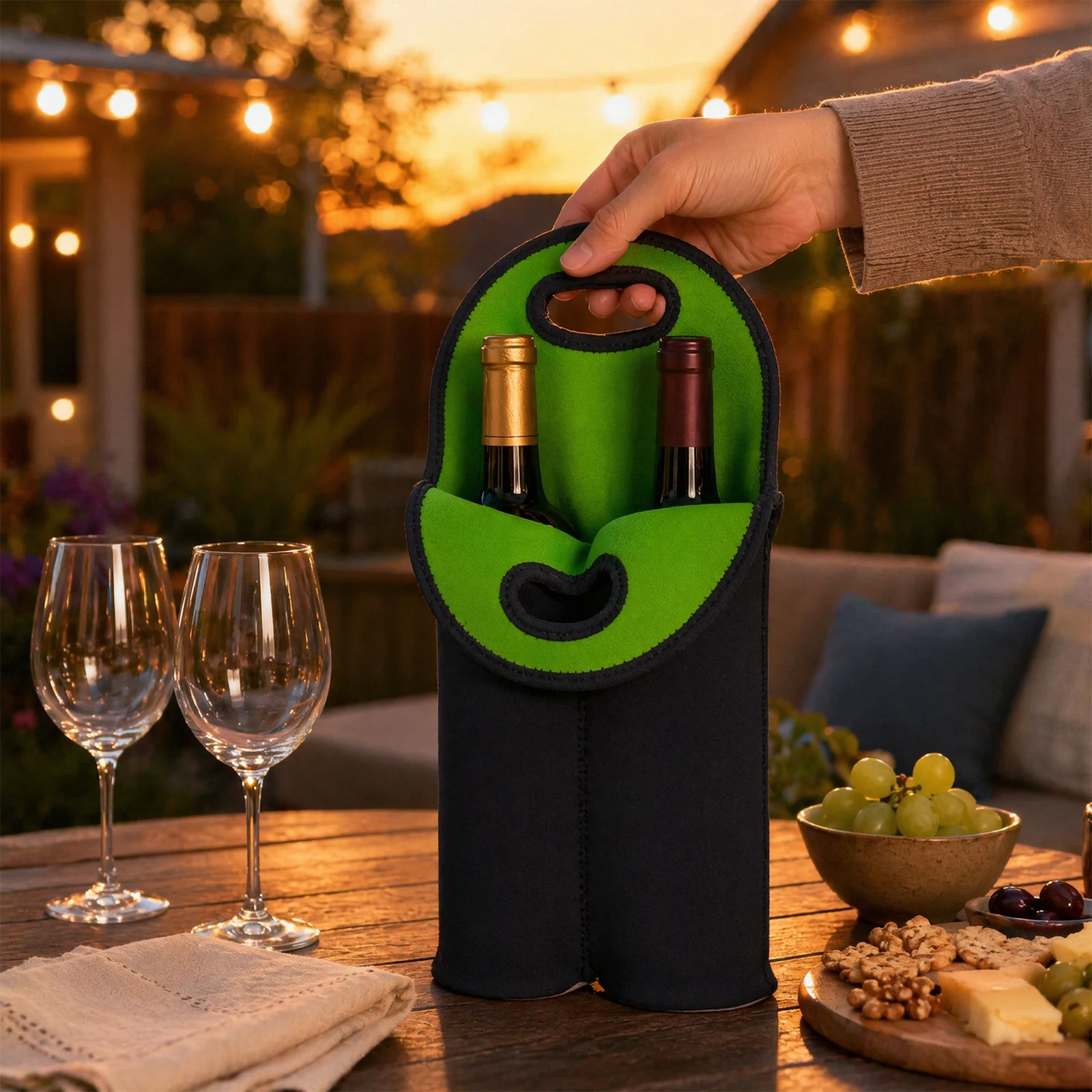 Sac isotherme pour 2 bouteille - Wine Beer Cooler avis et prix