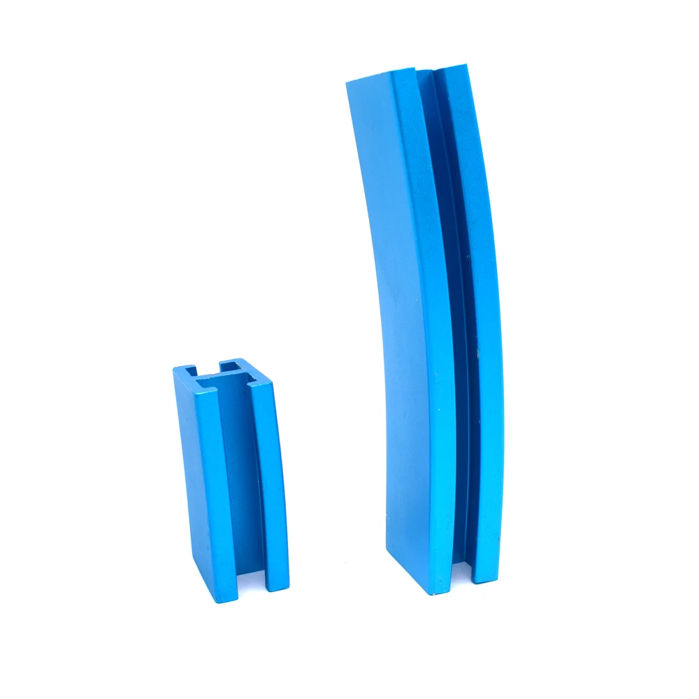 Aluminum Alloy Arc Dent Puller Car Body Paintless Dent Repair Tool PDR Curve Pulling Kit 4