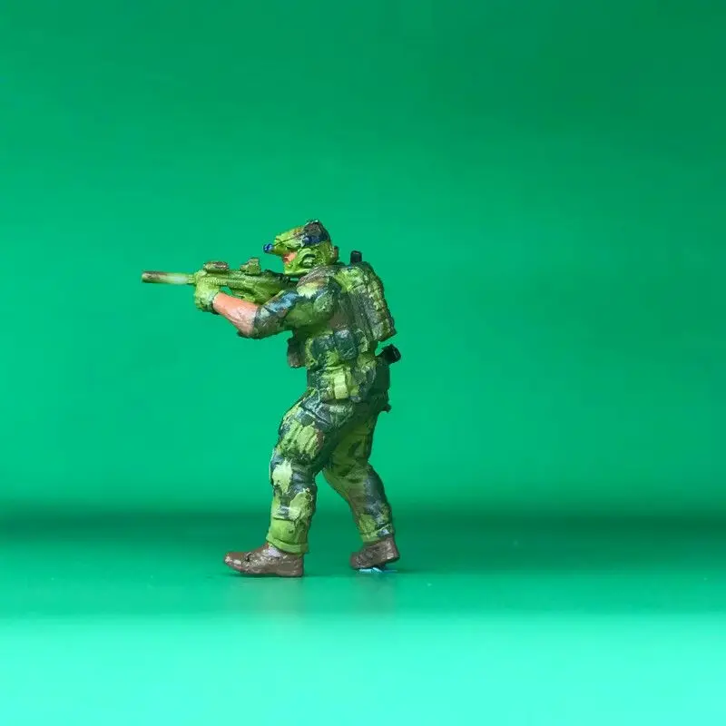 1:64 تمثال مصغر نموذج سيارة القوات الخاصة الأمريكية ختم فريق الجندي المشهد ديوراما ملحق