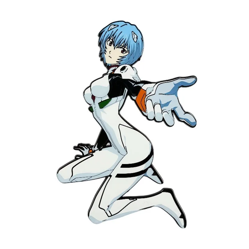 Neon Genesis Evangelion New Cartoon Metal Brooch with Creative and Personalized Design Badge Versatile Decorative Accessories