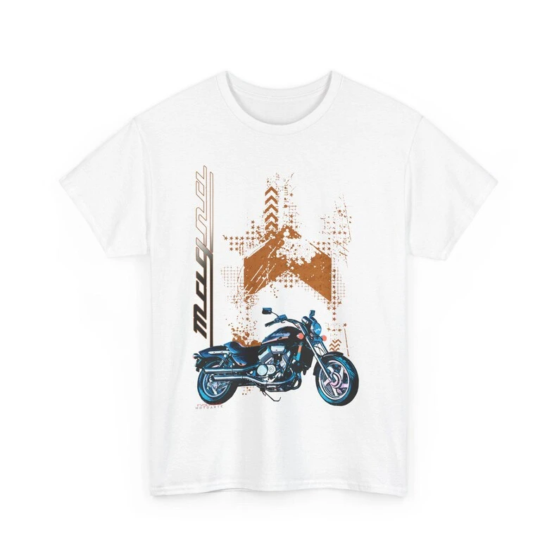 Y2k Magna 750 T Shirt The V4 Muscle Cruiser Motorcycle Tee for Biker Fans Classic Style Rider Top Gift Cotton T-shirt Unisex