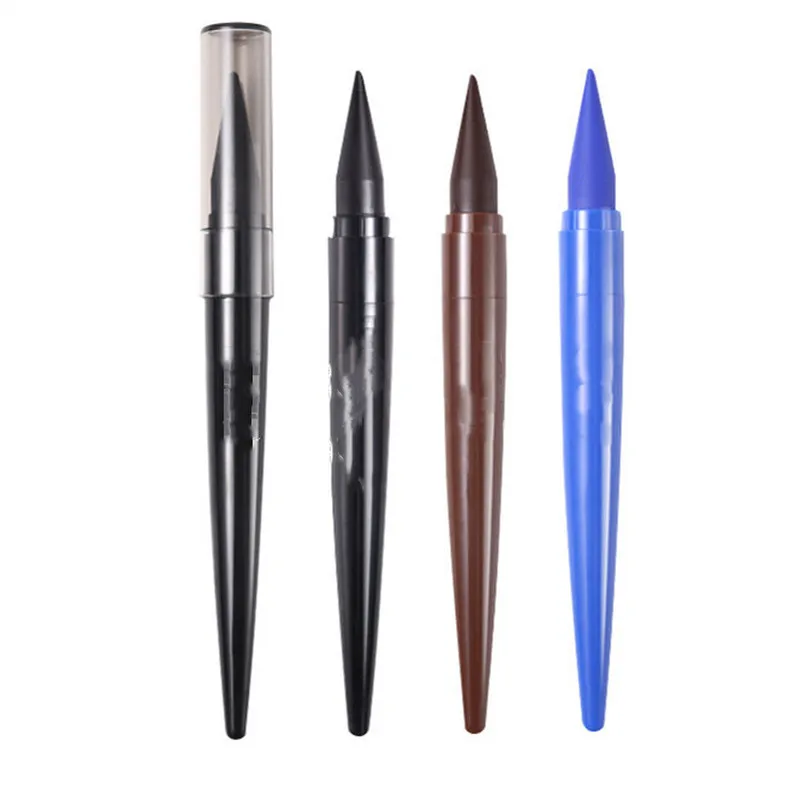 Neue 1Pc Eyeliner Flüssigkeit Stift Wasserdicht Langlebige Schnell Trocknend Glatte Make-Up Schönheit Matte Eyeliner Stempel Auge Bleistift