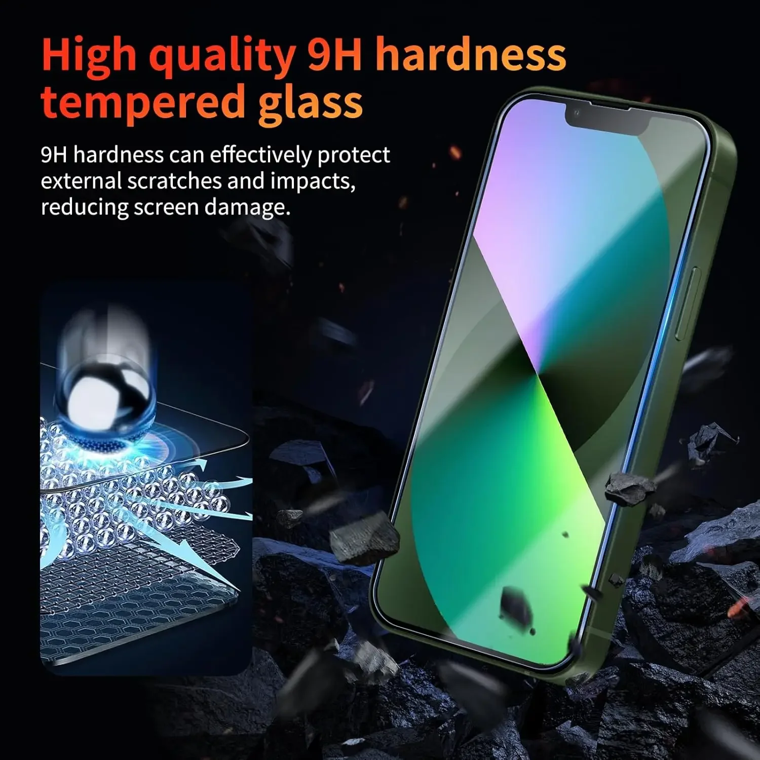 For iPhone 17Pro Max 17Pro 17Air 17 Tempered Glass