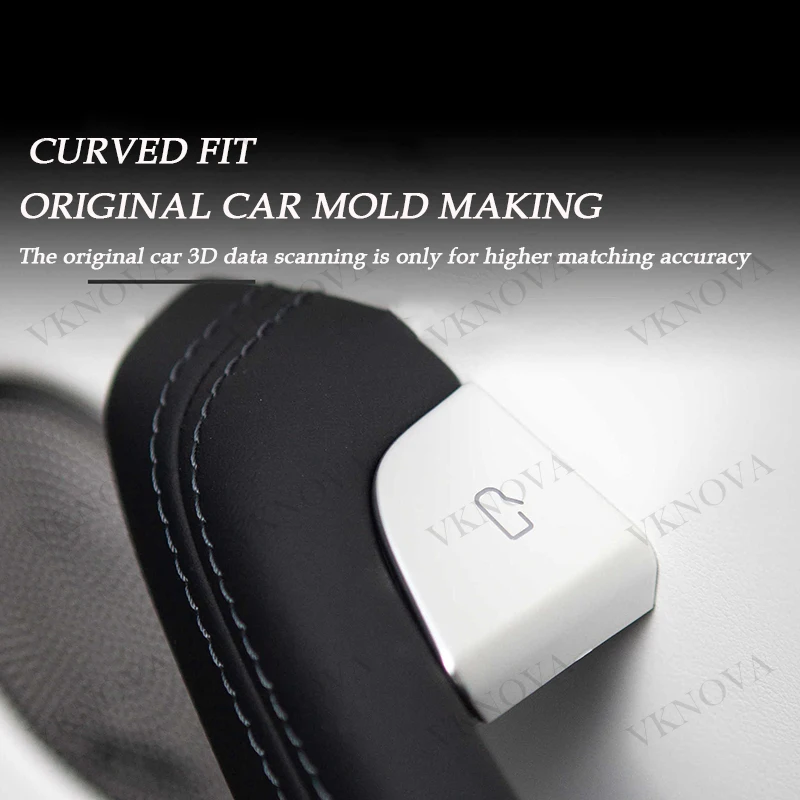 For Tesla New Model Y Juniper 2026 2025 Launch Model 3 Highland 2026  2025 2024 Door Lock Switch Open Button Cover Protector