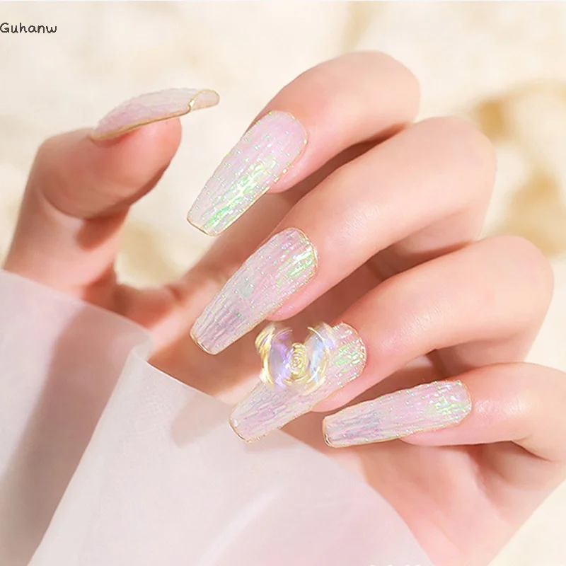 

[YU]5/10Pcs Manicure Rotating Jewelry Accessories Cartoon Universal Rotating Bearing Rotatable Transfer Bead Nail Decoration