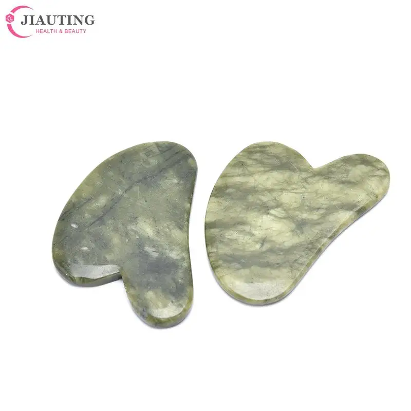 

Natural Jade Roller Thin Face Massager Lifting Tools Slim Facial Gua Sha Green Stone Anti-aging Wrinkle Skin Beauty Care Tool