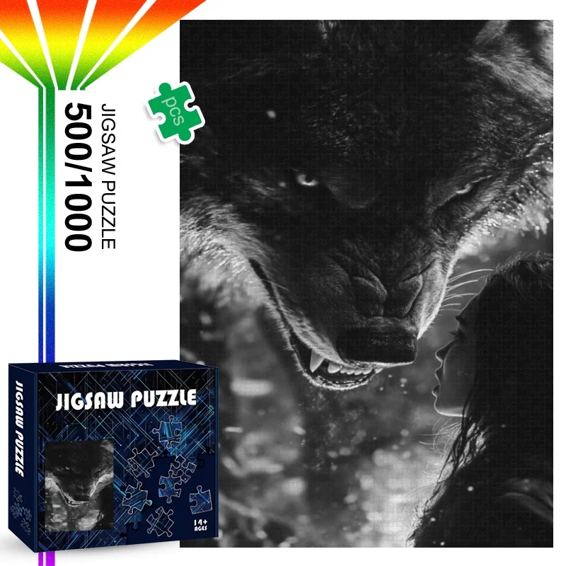 500/1000Pcs Wolf & … - image