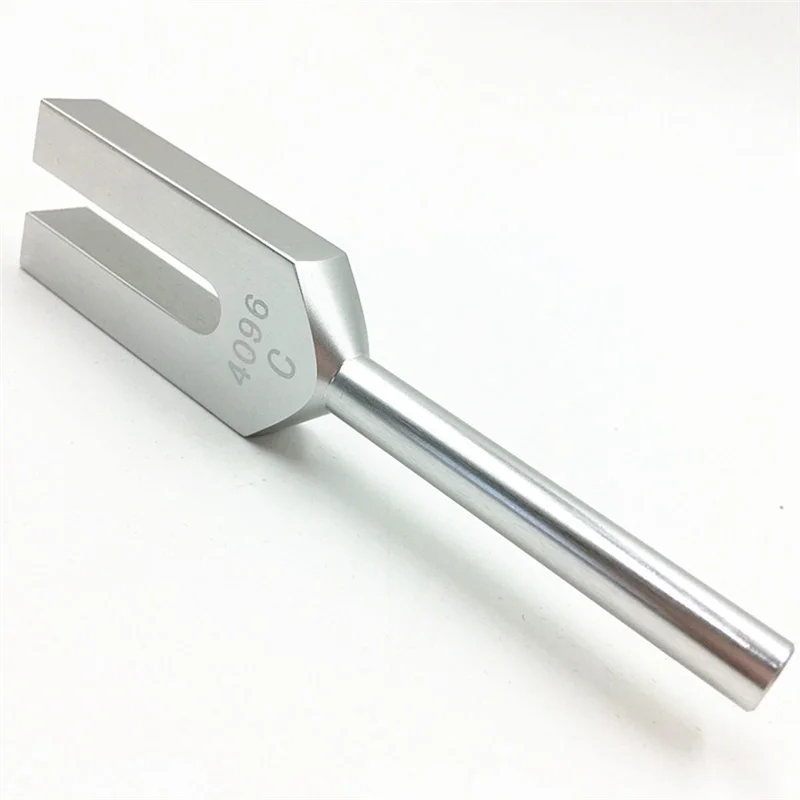 Angel Tuning Fork Set - 4096 Hz, 4160 Hz, 4225 Hz - Therapeutic Instrument Set With Wooden Strike And Storage Bag