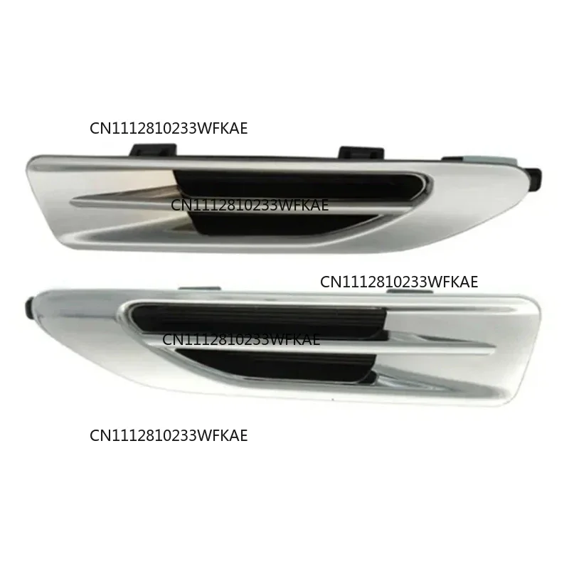 1Pair Fender Decorative Plate Side Fender Molding Grille For KIA OPTIMA 1.6L 2.0L 2.4L 16-20 87772-D4000 87771-D4000