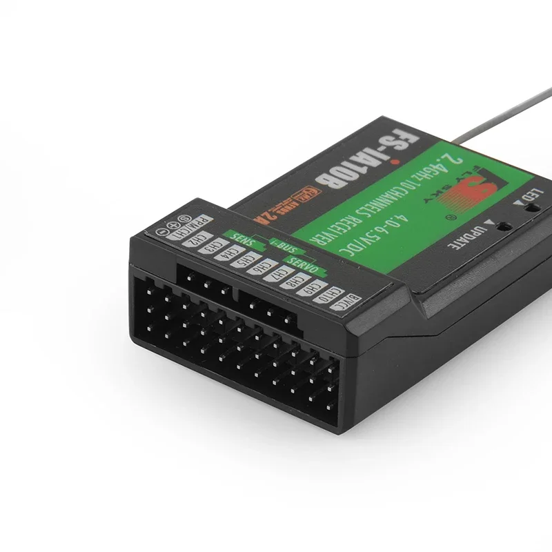 Flysky FS-iA10B 2.4G 10 Channel Receiver With iBus Port For RC Transmitter FS-I10 FS-I6S FPV RC Helicopter Quadcopter Drone