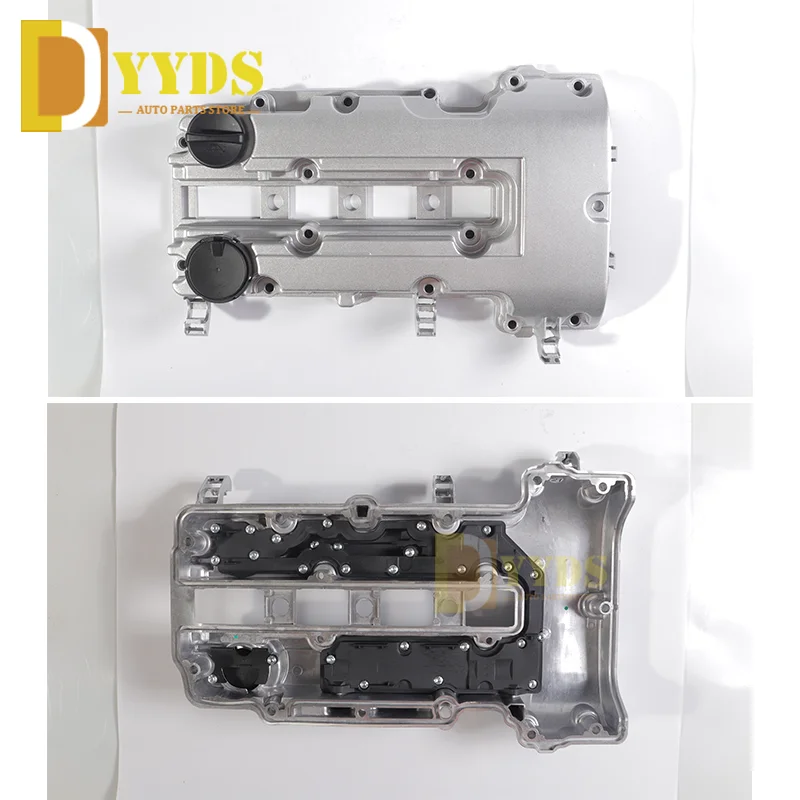 Aluminum Engine Valve Cover For Opel Astra J Chevy Sonic Chevrolet Cruze Buick 1.2 1.4L Bolts & Seal & Gasket 25198498 25198874