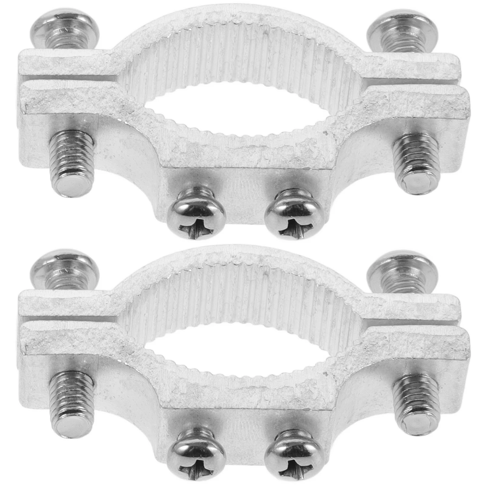 

2pcs Lamp Support Tube Clamp Durable Material Easy Installation Secure Mounting Bike Motorcycle Electric Bicycle