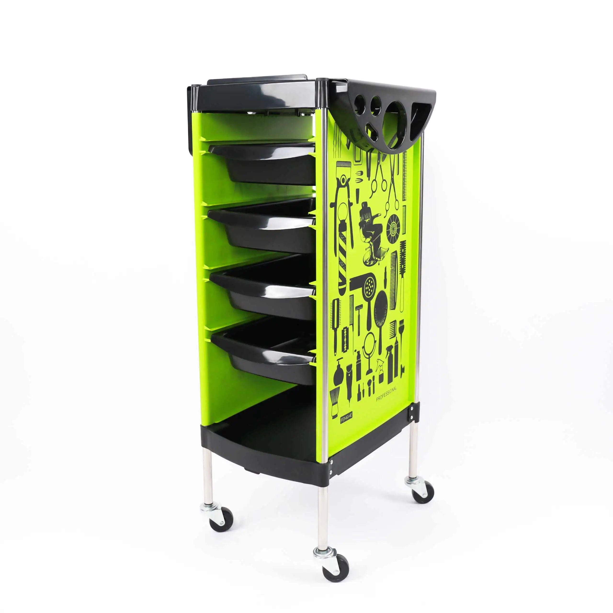 

X11-9 New Salons Trolley Tinfoil Cutting Barber Cart Hairdressing Hair Salons Trolley