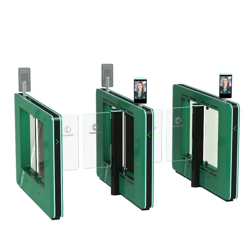 Factory Outlets Brushless Servo Facial Recognition High-Speed Gate IP65 Protection Anti-Tailgating for Office