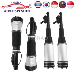 4PCS Front + Rear Air Suspension Shock Absorbers For Mercedes W220 2Matic S320 S350 S430 S500 A2203202438 A2203205113 1999-2006