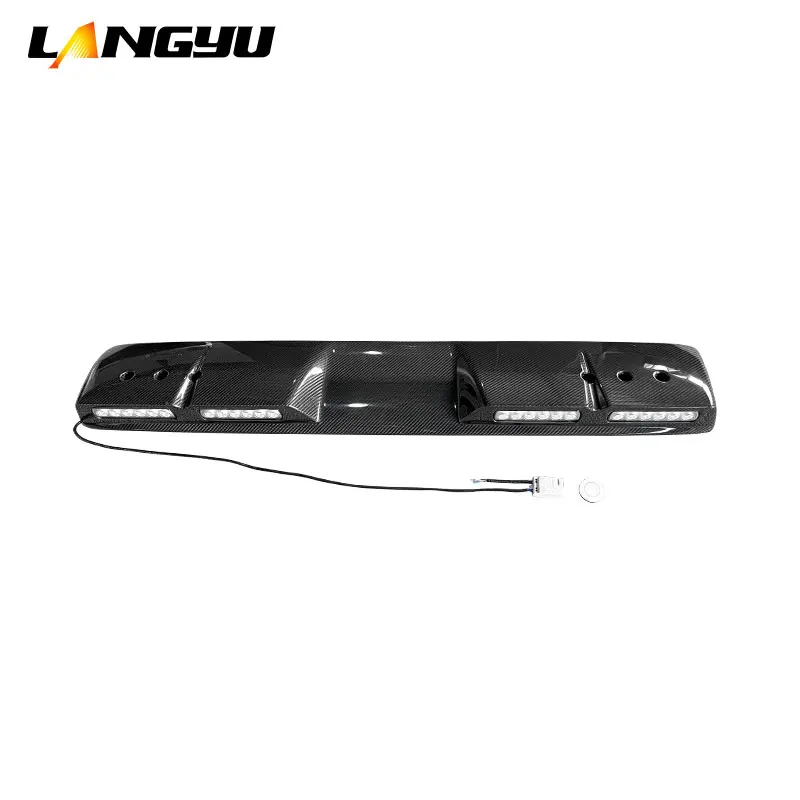 Exterior Accessories G Class W464 Dry Carbon Fiber Roof Lights For Mercedes-Benz G-Wagon Roof Lamp