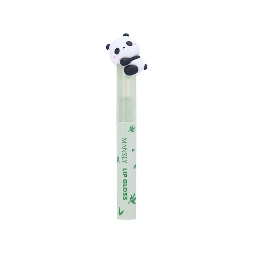 Haut freundlicher wasserdichter Panda Lippenstift natürlicher Antihaft-Lip gloss seidig matt Samt Lippen glasur Lippen Make-up