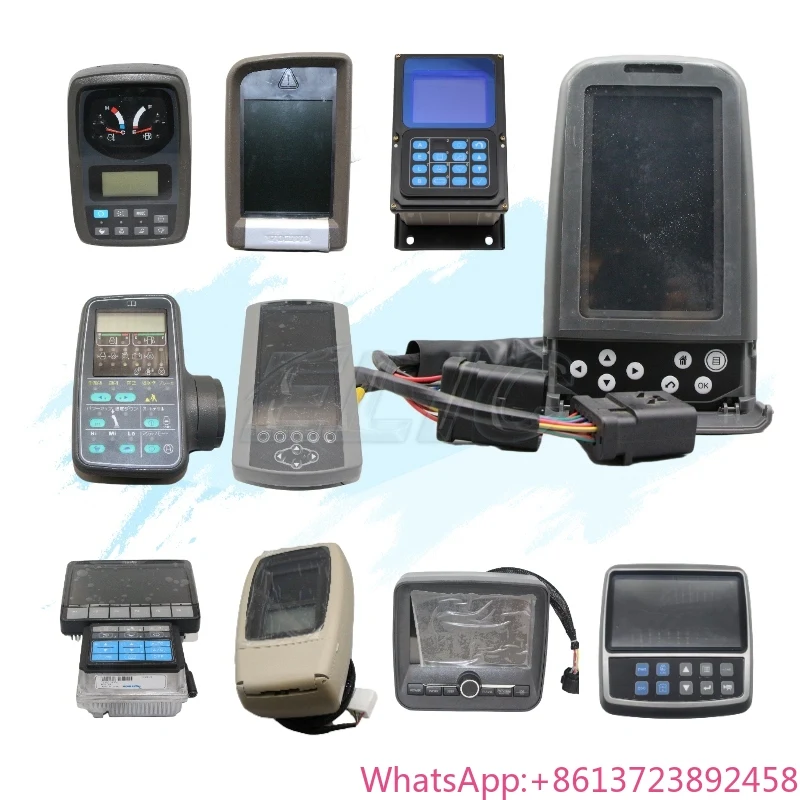 

ELIC Excavator EX100-5 4333862 EX120-5 4411756 EX200-3 Monitor Gauge Panel Display Screen 4368869 4411759