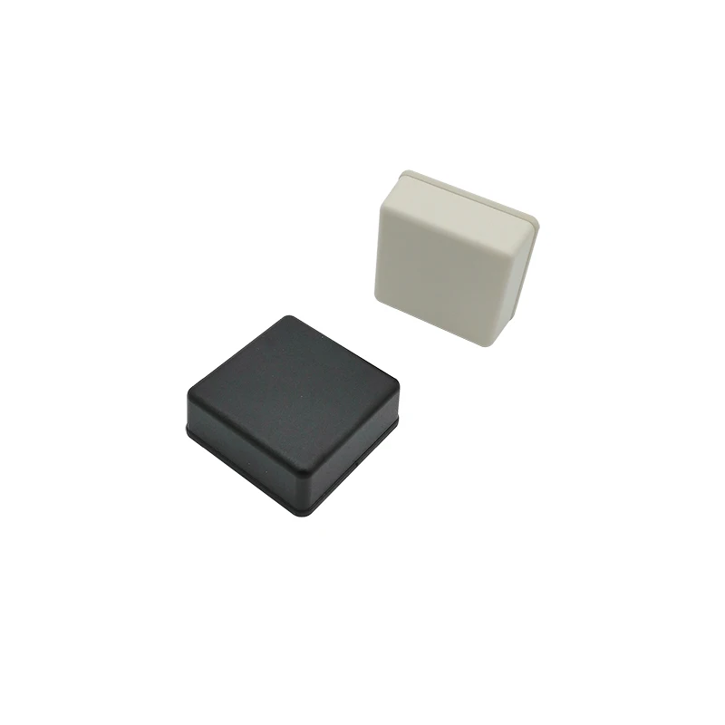 LK-C08 Mała czarna skrzynka przyłączeniowa Obudowa z tworzywa ABS Obudowa przyrządów do sprzętu złącza przewodu 51x51x20mm