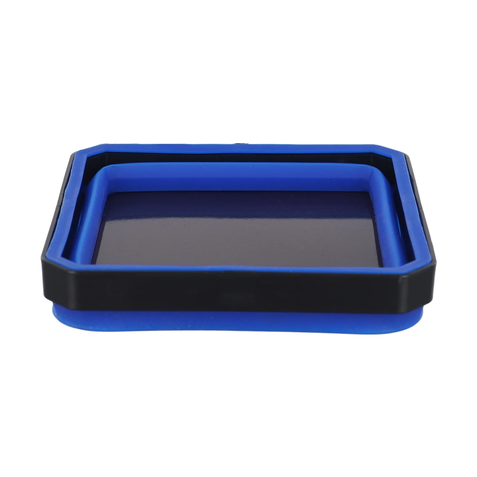 4.5 Inch Collapsible Magnetic Screw Tray Silicone Bowl Tool Part Storage Box Plumber Carpenters Tool Organizer Magnetic Tray