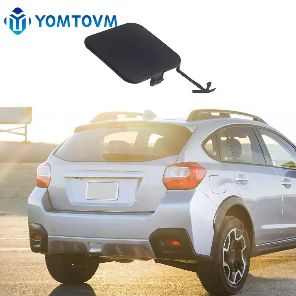 Car Rear Bumper Tow Hook Cover Cap 57739FG000 for Subaru Crosstrek Impreza WRX 2008 2009 2010 2011 2012 2013 2014 2015 2016