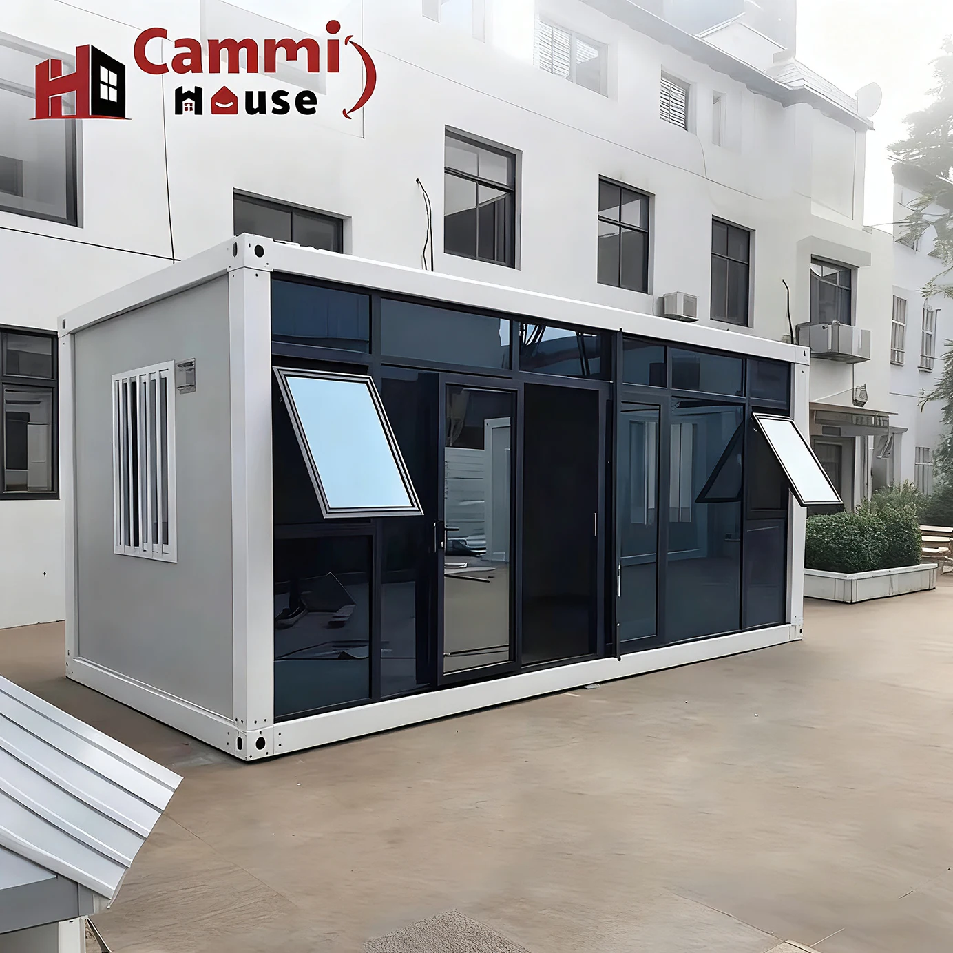Cammi House Casa 20ft Tiny Modular Home Kitchen Detachable Container Houses Flat Pack Container House Folding Home Relief Camp