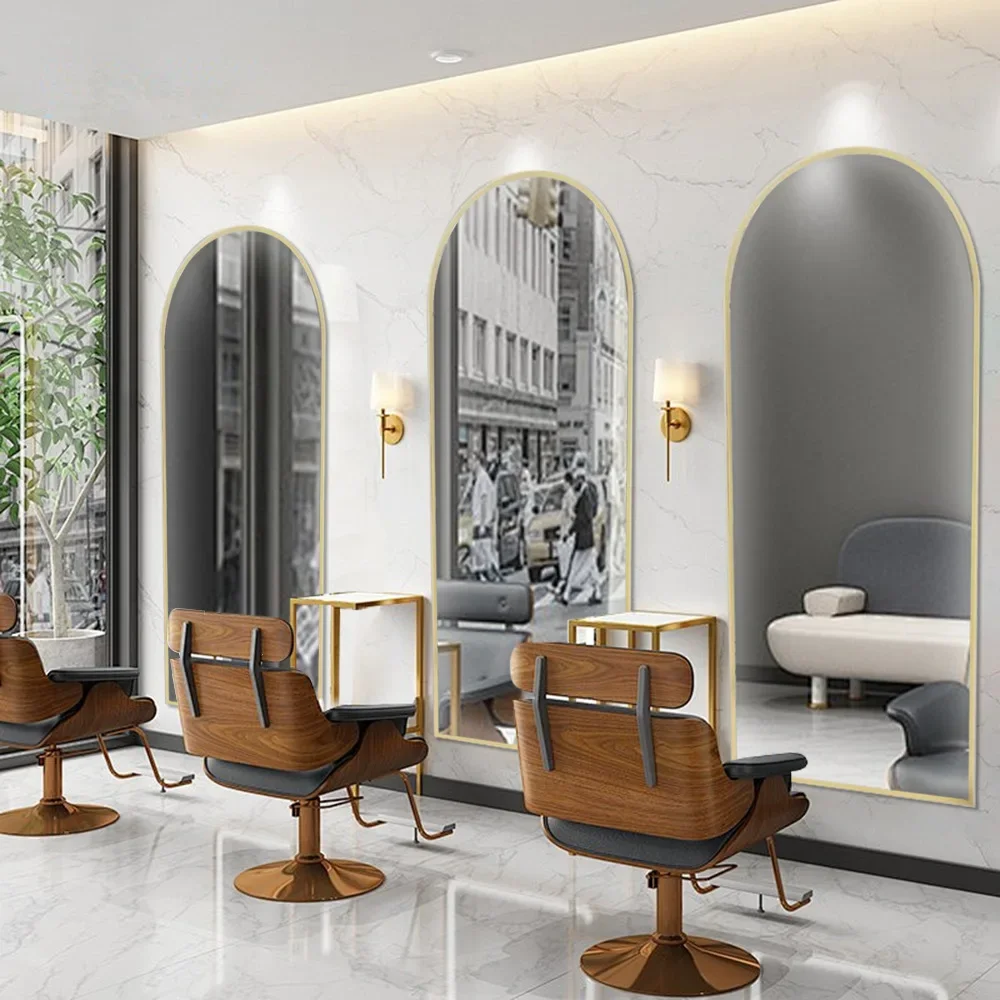 Simple Mirror Large Wall Mounted for Salon for Home Long Lasting Handcrafted Sturdy Construction Versatile Use Durable Build