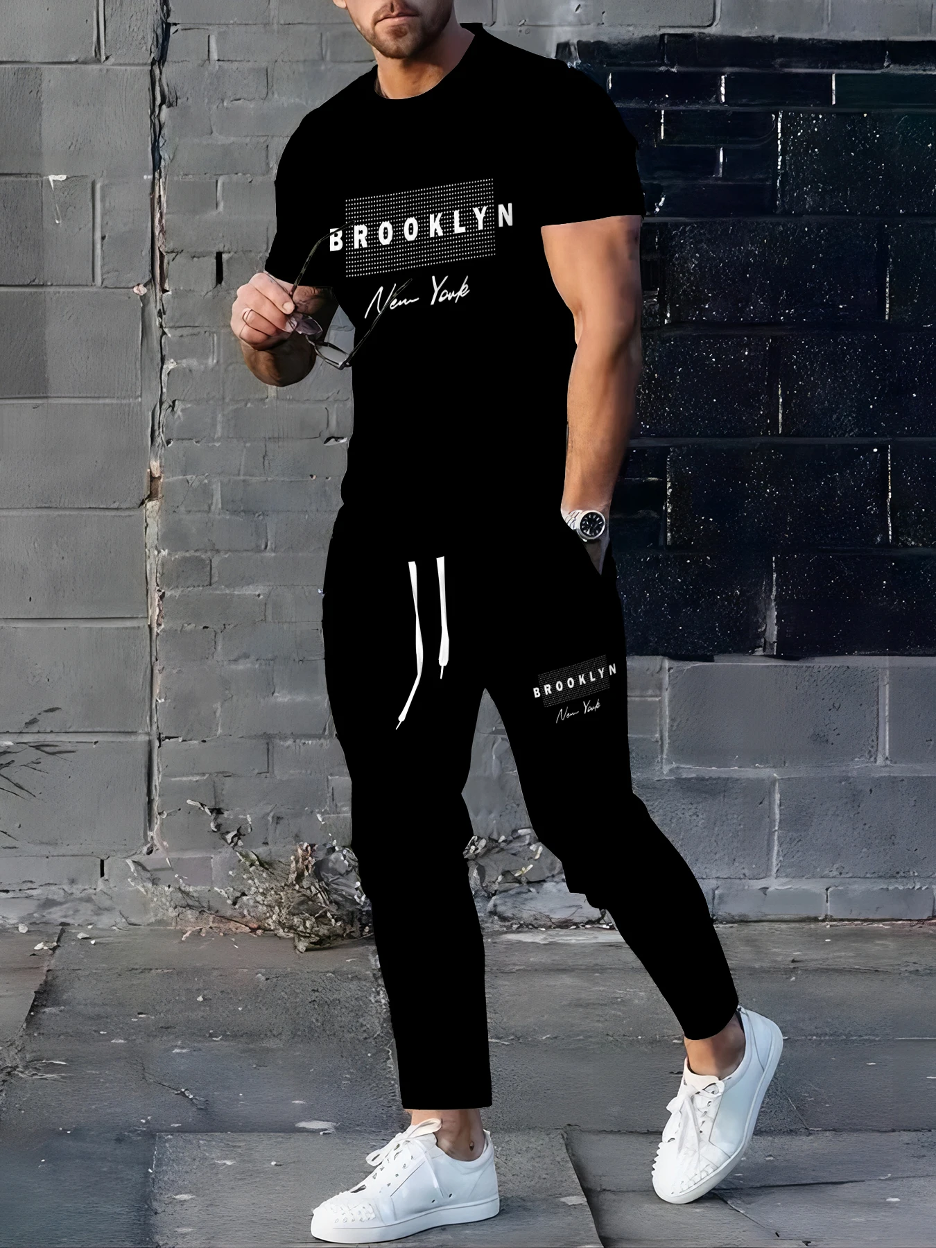 

The 2025 summer new men's suit is a 3D digital printed polyester fiber comfortable soft breathable lightweight and casual wear