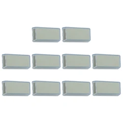 D7YC Durable Translucent Key Cap 10 Keys/Set ABS Transparent Mechanical Keyboard Keycap with Removable Protection Cover