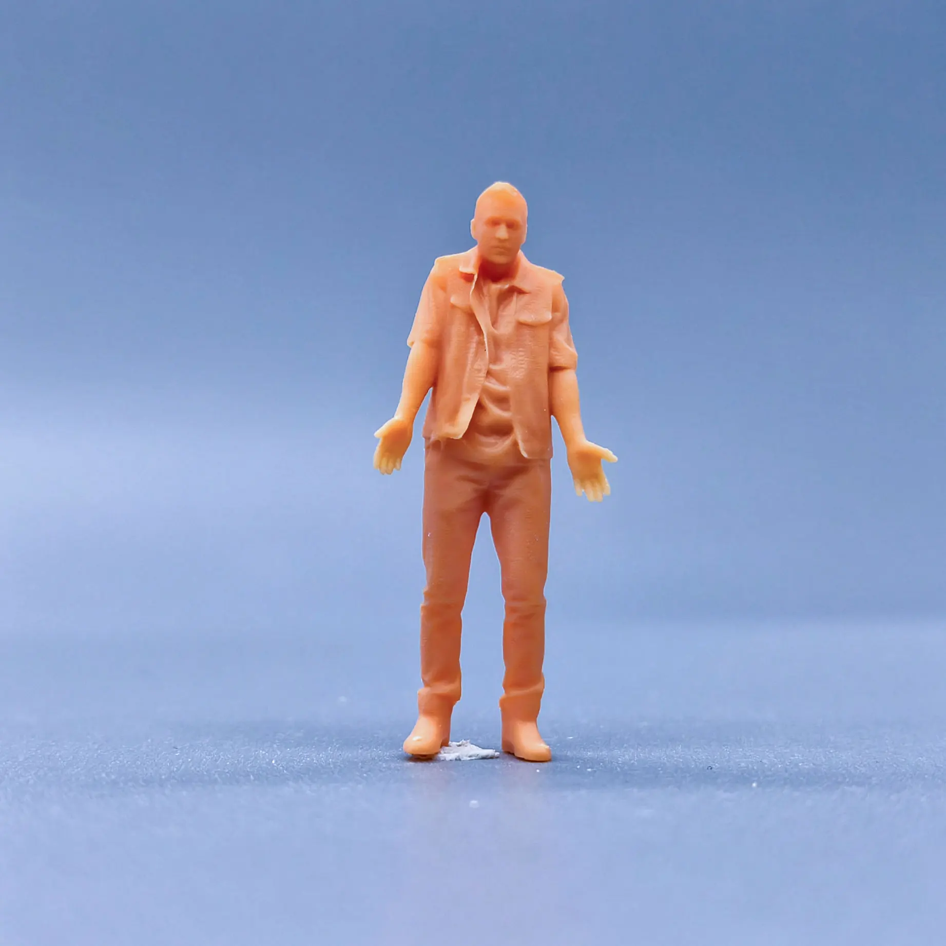1/64 1/43 skala Modell ResinConfused, Ignorant, Unschuldig, ICH nicht Wissen Was HappenedUncolored Miniatur Diorama Hand-gemalt S219