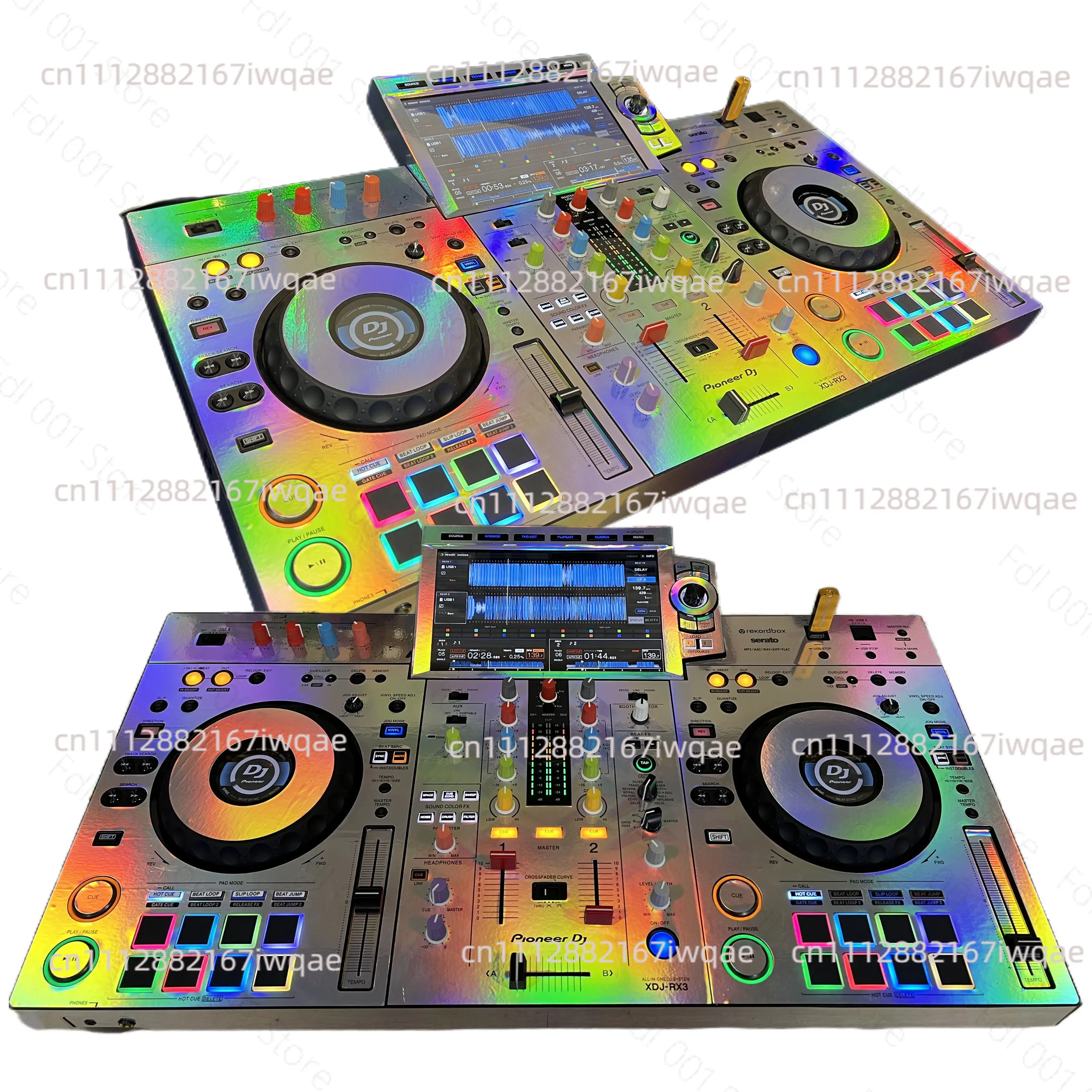 The XDJ-RX3 skin is suitable for pioneer controllers