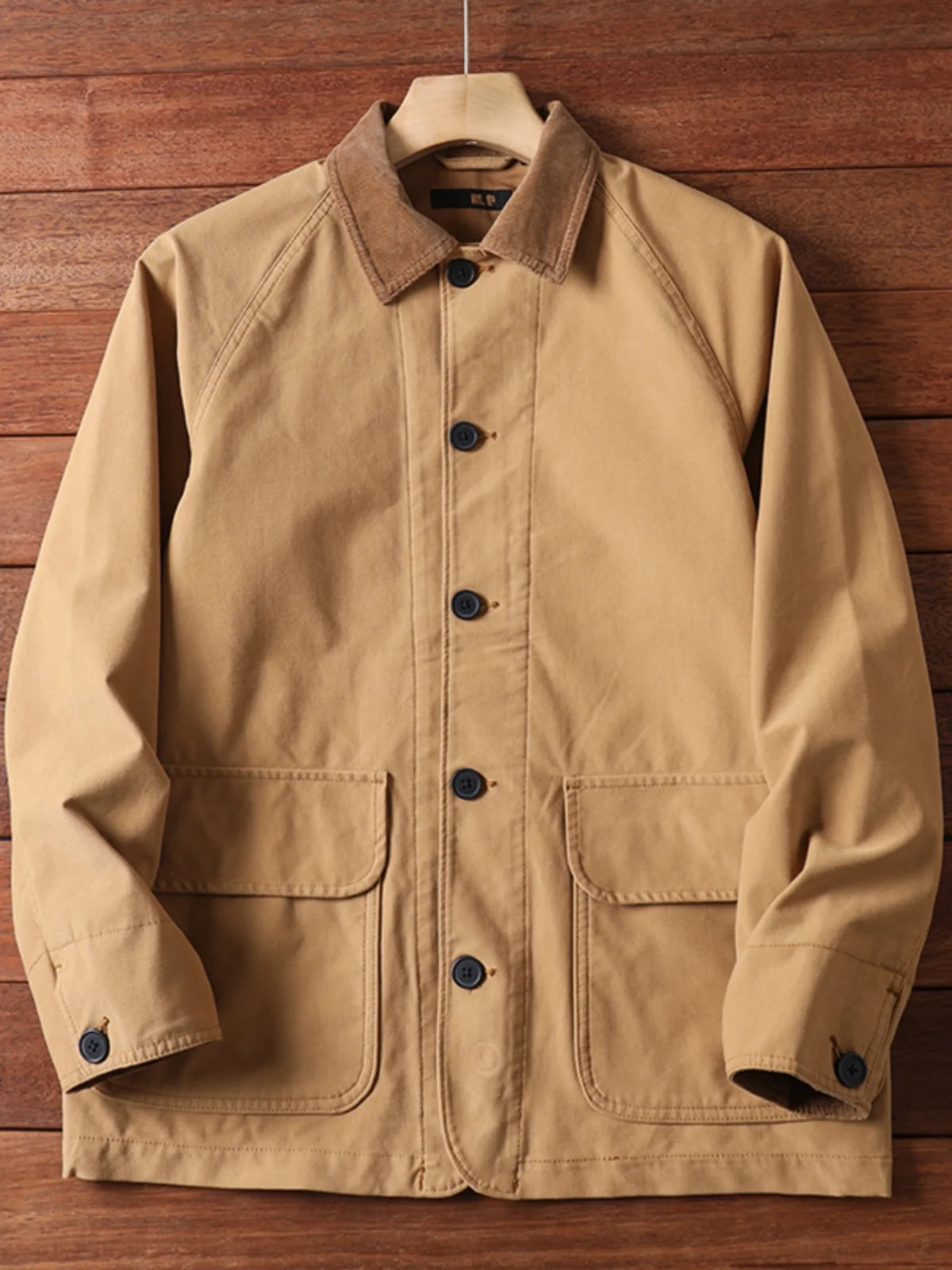 U Свободная рабочая одежда, вельветовая джинсовая весенняя мужская повседневная куртка-туэт, модная модная модная молодежная длинная све