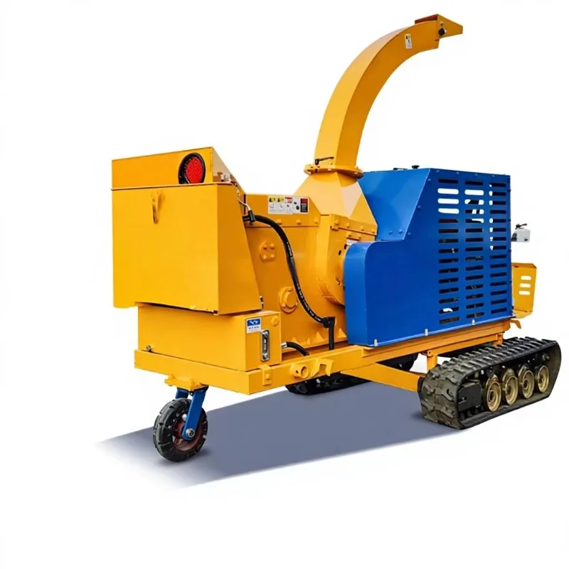 Wood Chipper Shredder, Electric Start Premium Grinder, Wood Scrap Crushing Equipment for Outdoor Garden Maintenance