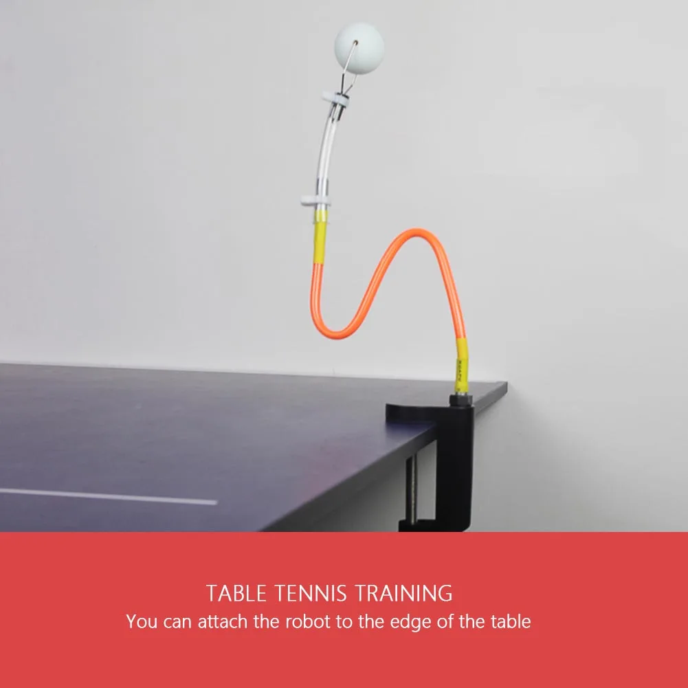 

Training Robot Pong, Professional Table Tennis Training Robot Fixed Rapid Rebound Pong Ball Clip
