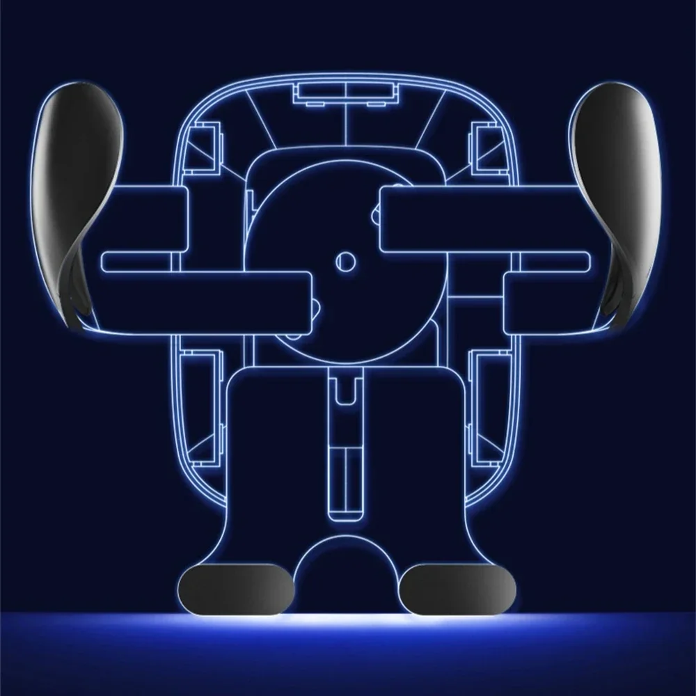 Kreatywny uchwyt samochodowy na telefon w kształcie kreskówki - mocowanie do kratki wentylacyjnej do nawigacji GPS