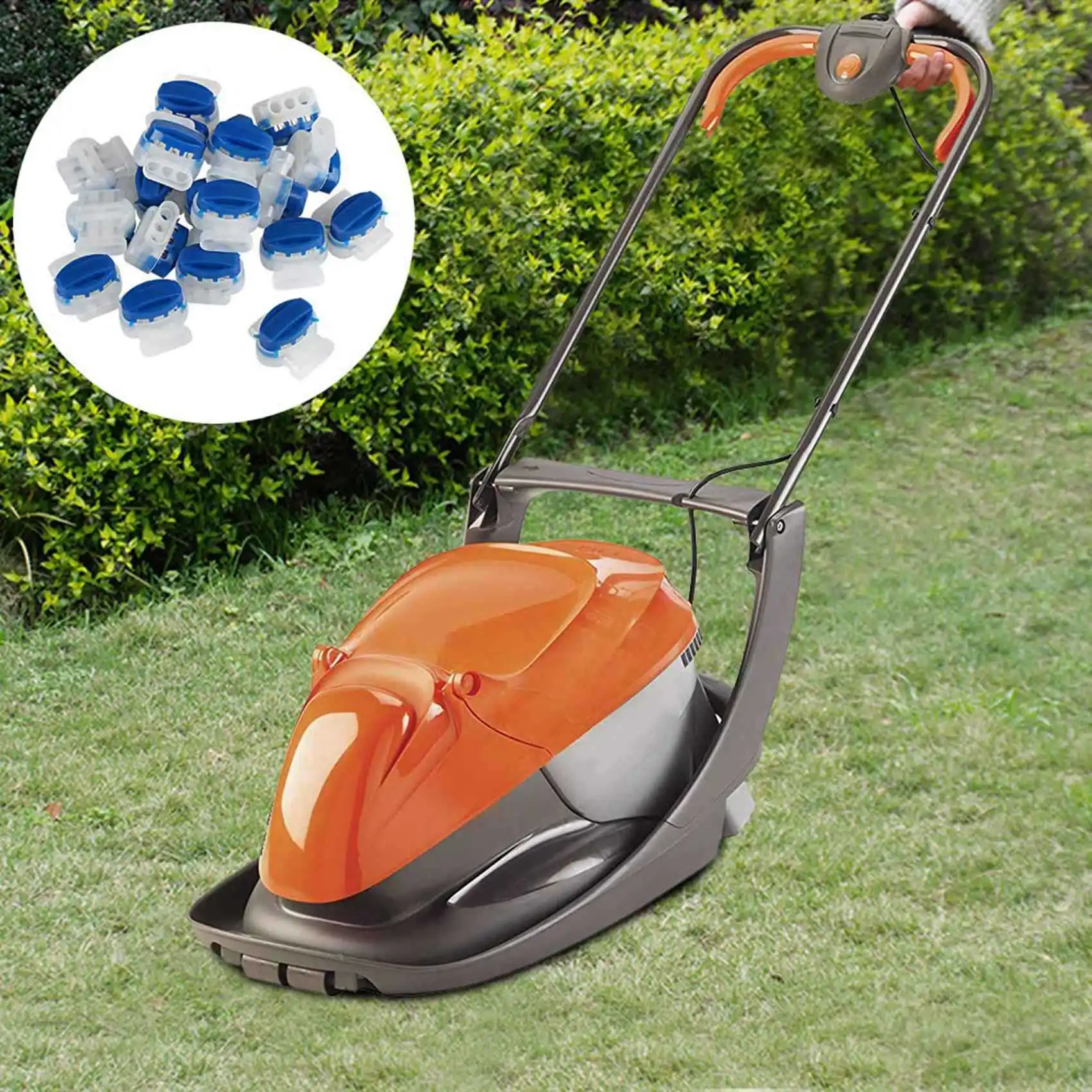 

60 шт. водонепроницаемый проводной разъем, обжимной гель, наполнитель робота, газонокосилка, устройство для орошения сада на открытом воздухе-AT36