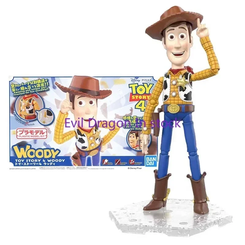 

Genuine Bandai Toy Story Woody Action Figure Cinema-rise Model Anime Decoration Toy for Children Collection