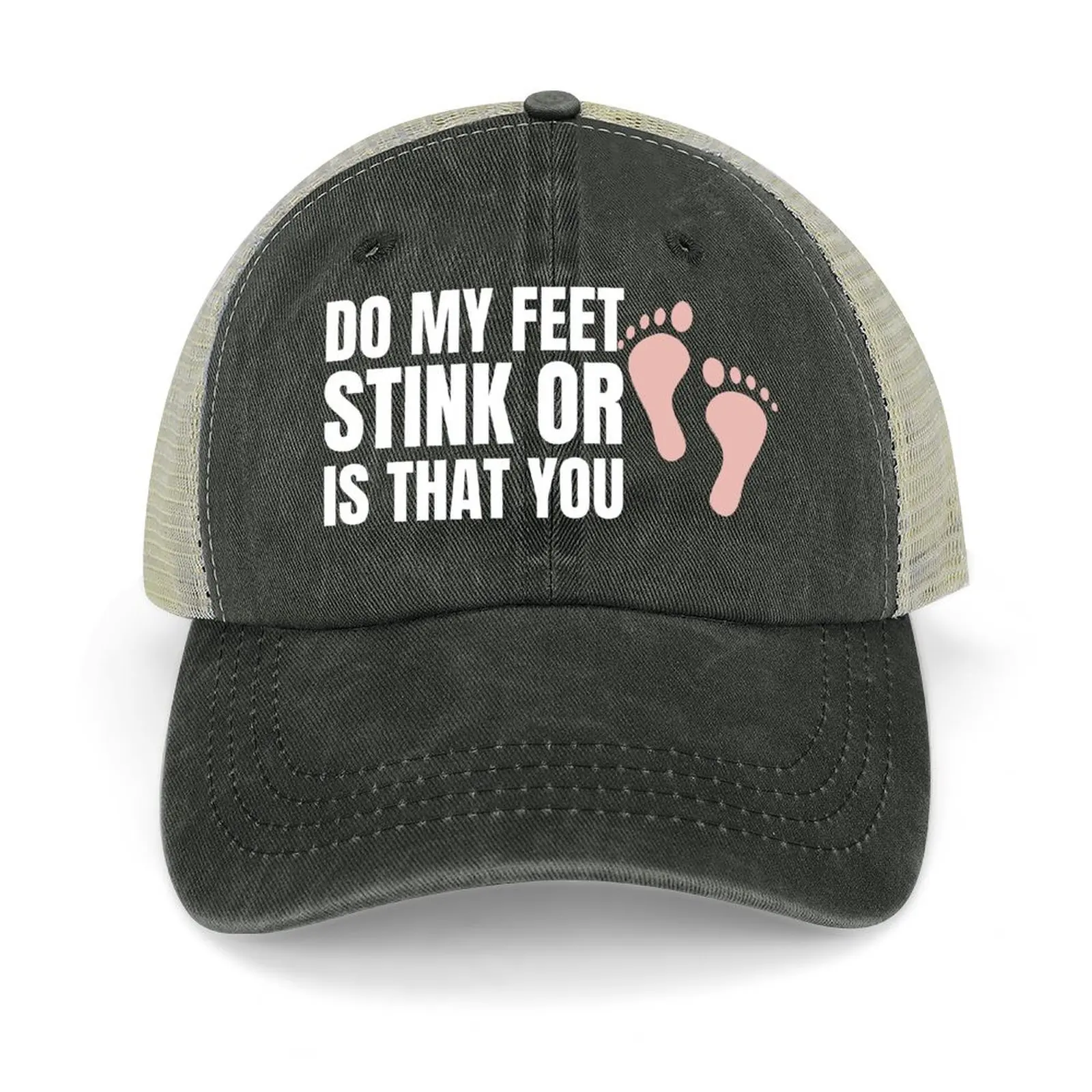 

Do My Feet Stink Or Is That You Забавный саркастический дизайн Бейсбольная кепка с термозащитным козырьком, забавные шапки на заказ, женская и мужская шляпа