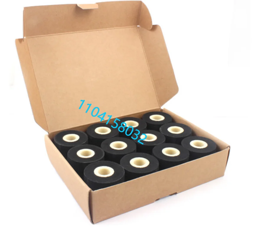 Black 36x16mm 36x32mm 36x36mm 36x40mm 36x35mm 40x40mm hot stamp coder ink roll for MY380F DK1000 DK1100 coding sealing machine