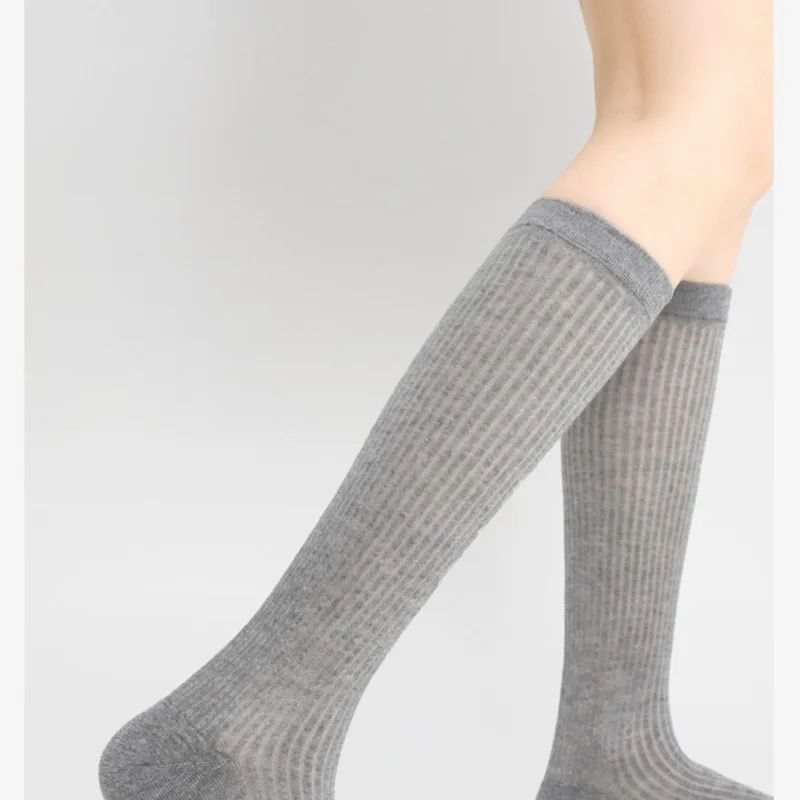 Women's Socks Spring Summer New Funny Sock Mid-tube Autumn Thin Long Tube Pile Sock Ballet Style Calf Sock Cotton Sock Wholesale image 5