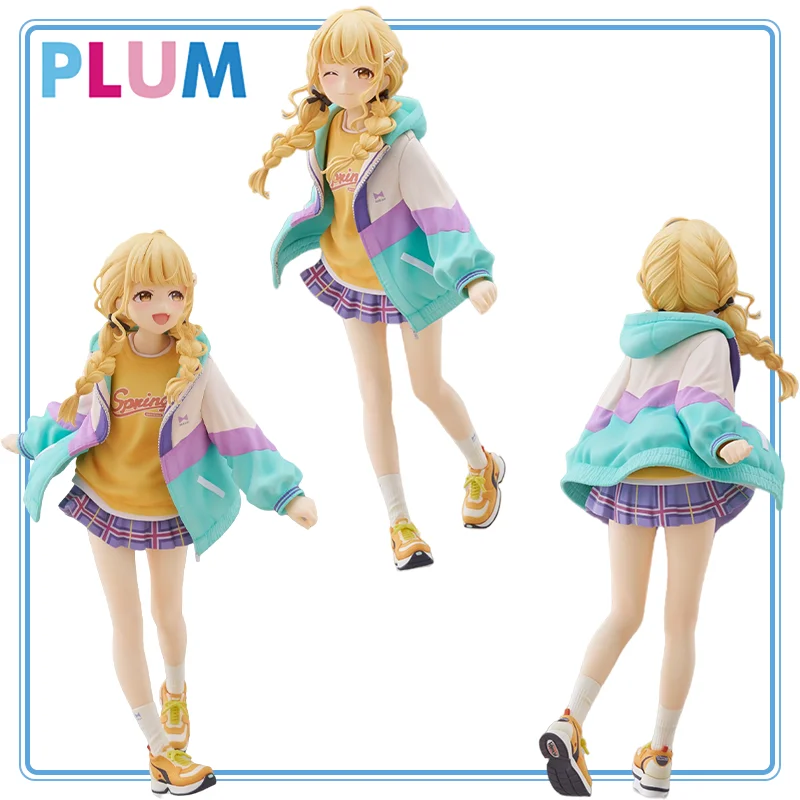 

【Authentic】PLUM Original Gakuen IDOLM STER Fujita Kotone 1/7 Anime Cartoon Garage Kit Model Decoration Model Toys Gifts Toys