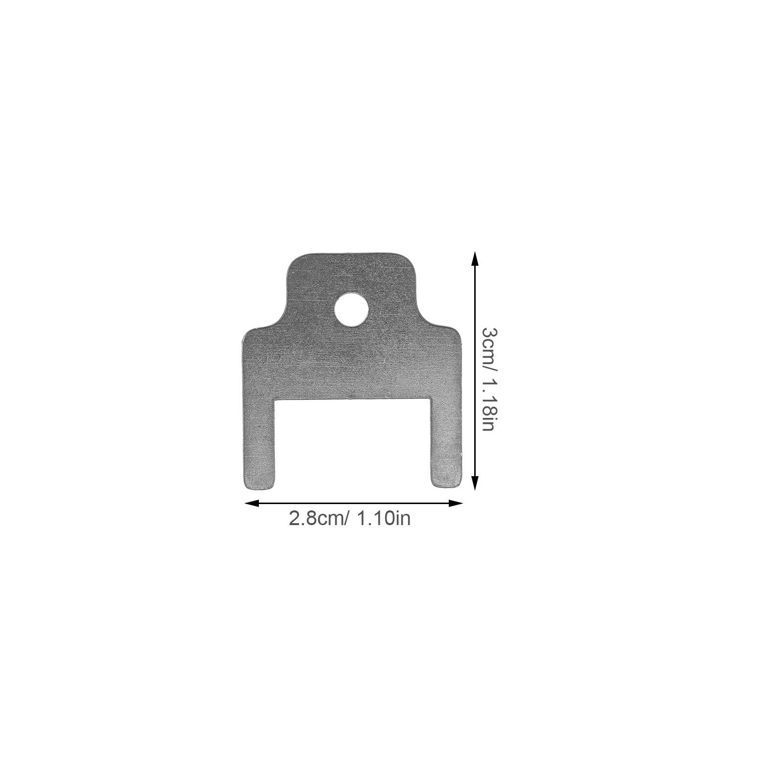 Universal Paper Towel Dispenser Key White for American Commercial Restroom Maintenance Boxes Metal Replacement Key for Tissue