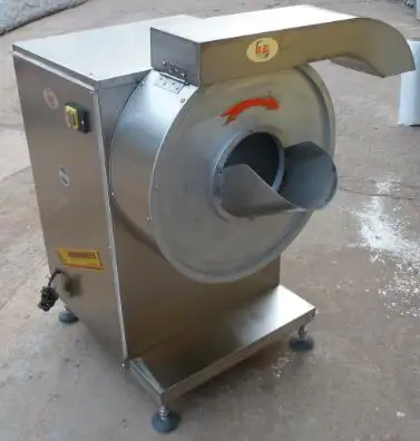 Crinkle Cut Chip Cutter plantain slicing machine Fresh Potato Chips Making Fries Cutting Machine