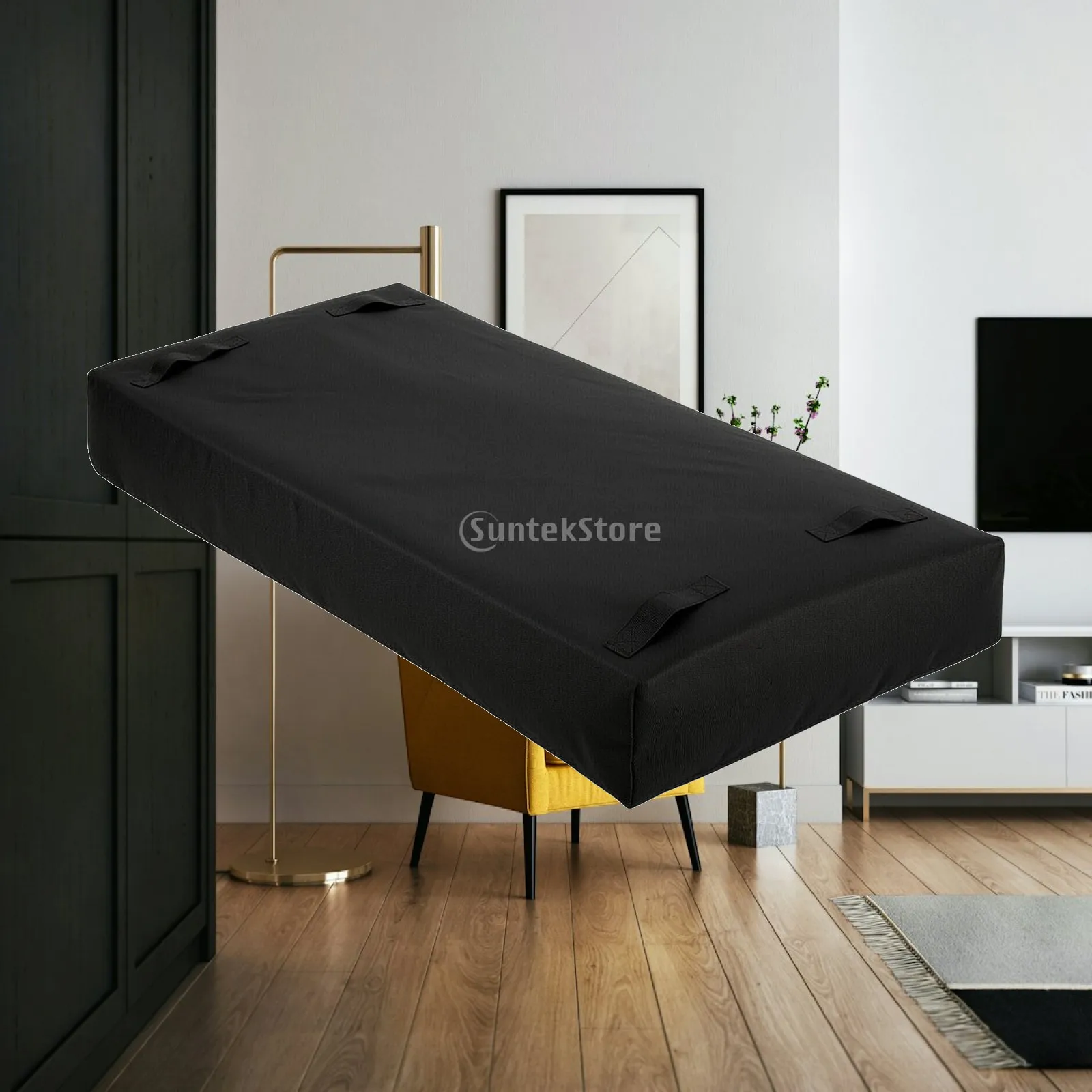 Guarding Mattress Storage Bag for Crib Dustproof Rain Resistant Oxford Sack with Wide Zipper Opening