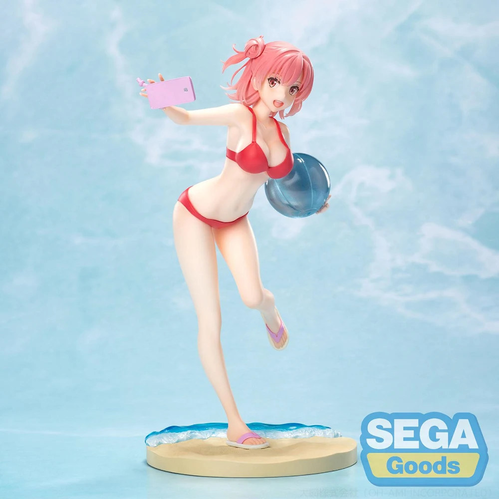 100% original en stock SEGA Luminasta Yahari Ore No Seishun Love Comedy Wa Machigatteiru. Modelo de figura de anime Kan Yuigahama Yui