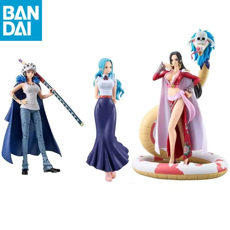 

Bandai Namco Banpresto In Stock One Piece Boa Hancock Nefertari D Vivi Trafalgar D Water Law Dxf Extra Pvc Figure Model Toy Gift