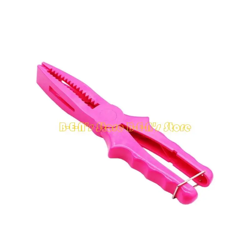 Y1AD Ergonomic ABS Fish Grippers Nonslip Grip Locking Pliers Prevents Slipping Wet Hands